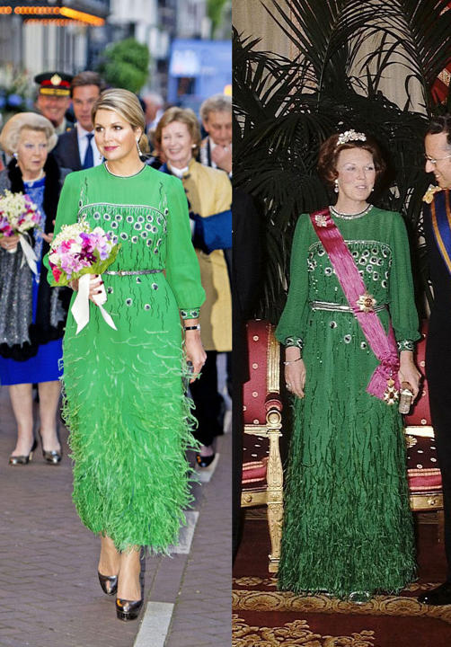 Queen+Maxima+Green+dress_claudiamatarazzo